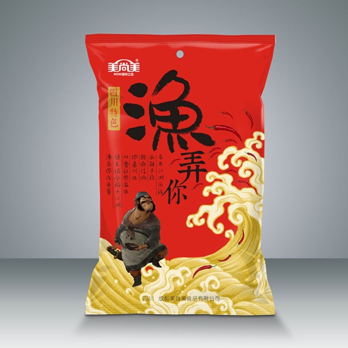 調(diào)味品包裝設(shè)計-美商美四川特色魚調(diào)料包裝設(shè)計|酸菜魚火鍋魚水煮魚調(diào)料包包裝設(shè)計效果圖