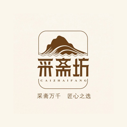 VI設(shè)計-采齋坊品牌LOGO設(shè)計|山珍菌類品牌命名設(shè)計|視覺形象VI廣告語核心價值系列設(shè)計